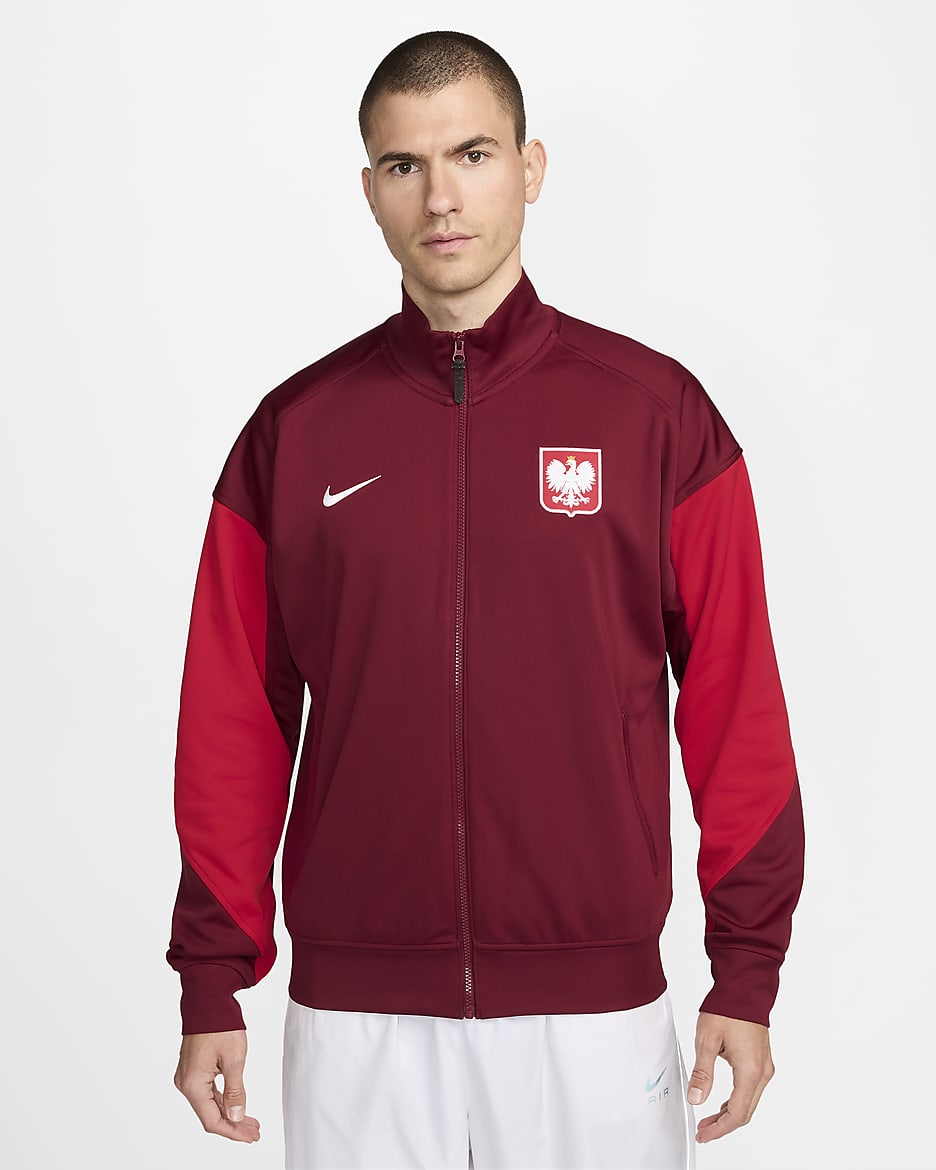 Veste de foot Nike Pologne Academy Pro pour homme. Nike BE